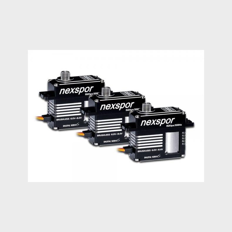 NEXSPOR Heli Brushless Servo Set 3x BLS3515S