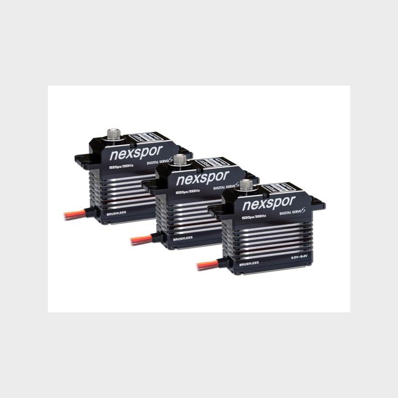 NEXSPOR Heli Servo Set 3x BLS4021S