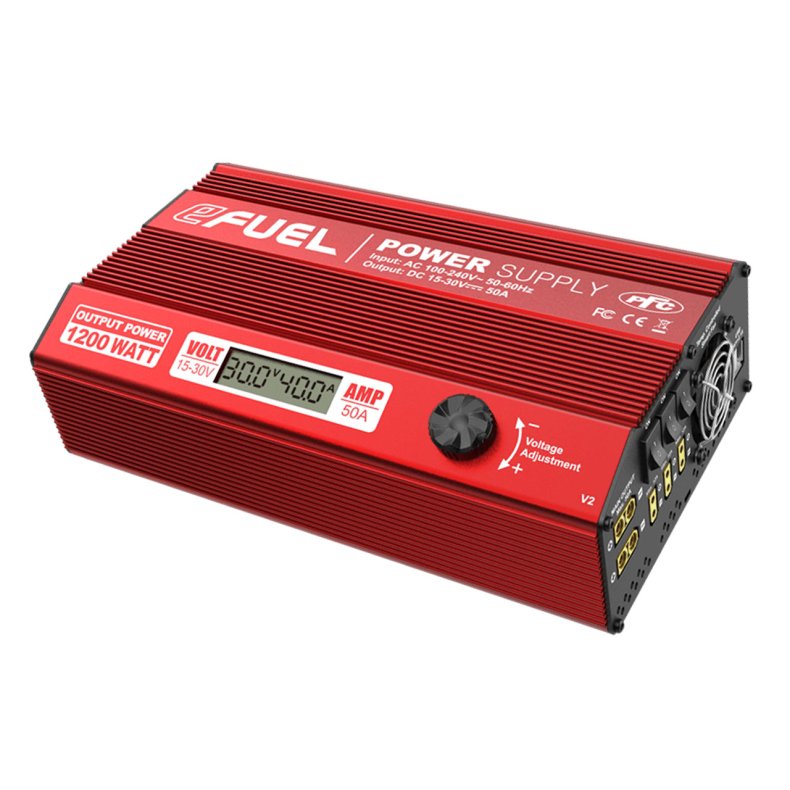 SkyRC eFuel 1200W 50A 15-30 Volt Powersupply XT with LCD Display